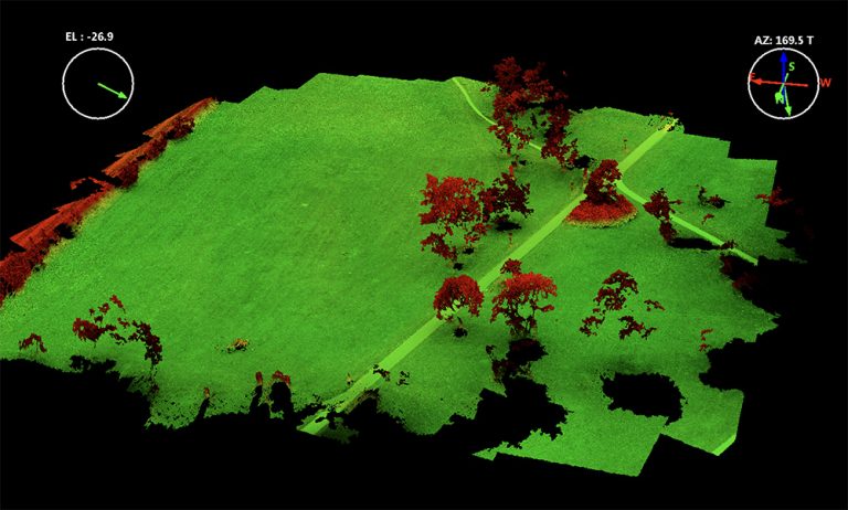 Using DroneDeploy and the POI mode for automatic point cloud mapping ...
